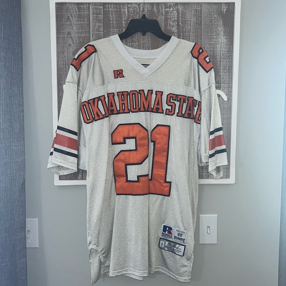 Barry Sanders Oklahoma State Authentic Throwback Jersey